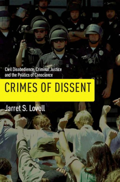 Cover of the book Crimes of Dissent by Jarret S. Lovell, NYU Press