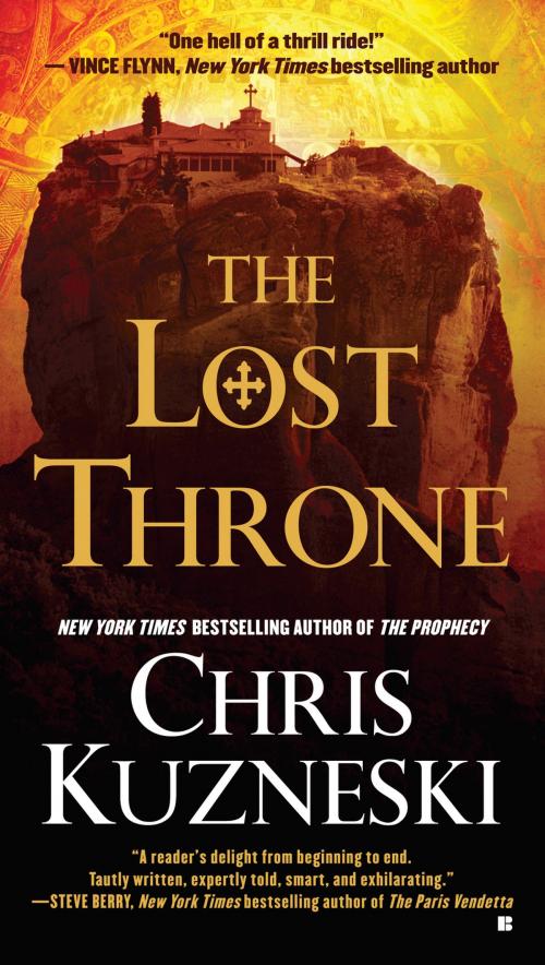 Cover of the book The Lost Throne by Chris Kuzneski, Penguin Publishing Group