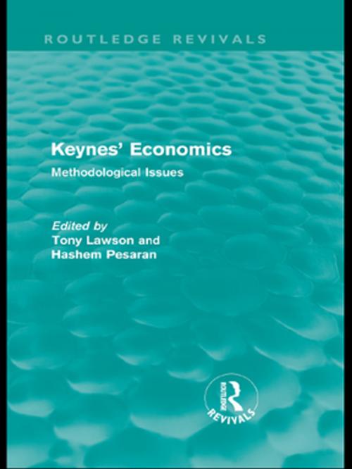 Cover of the book Keynes' Economics (Routledge Revivals) by , Taylor and Francis