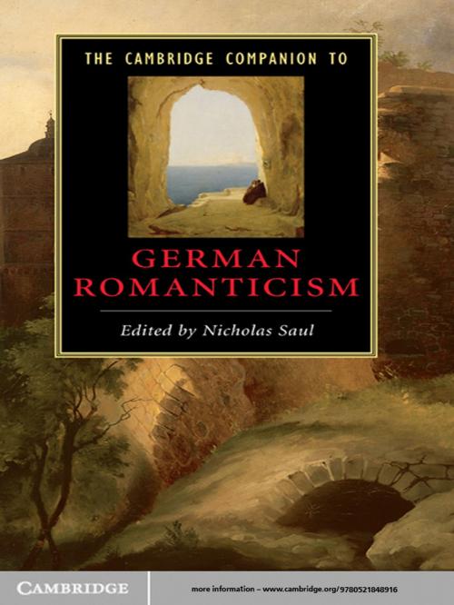 Cover of the book The Cambridge Companion to German Romanticism by , Cambridge University Press