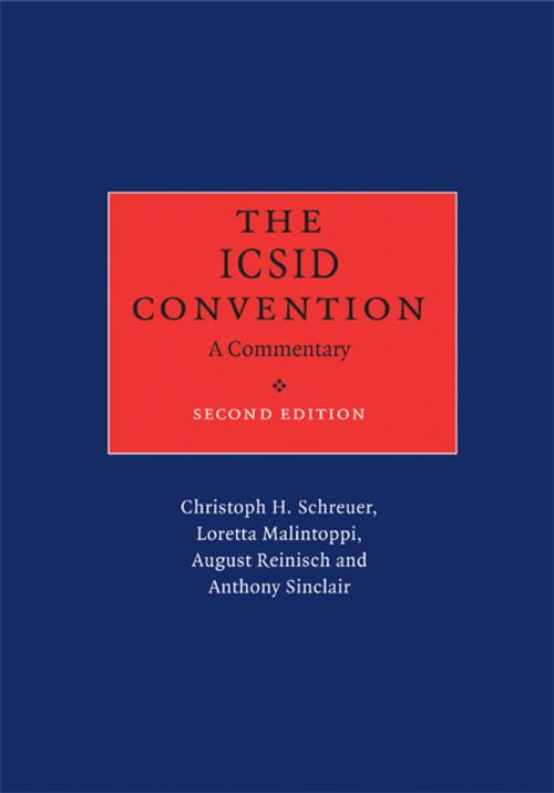 Cover of the book The ICSID Convention by Christoph H. Schreuer, Cambridge University Press