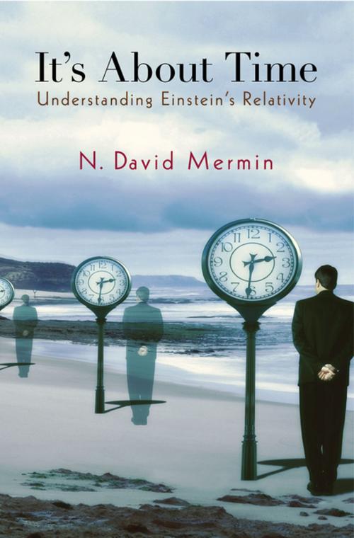 Cover of the book It's About Time by N. David Mermin, Princeton University Press