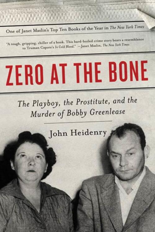 Cover of the book Zero at the Bone by John Heidenry, St. Martin's Press