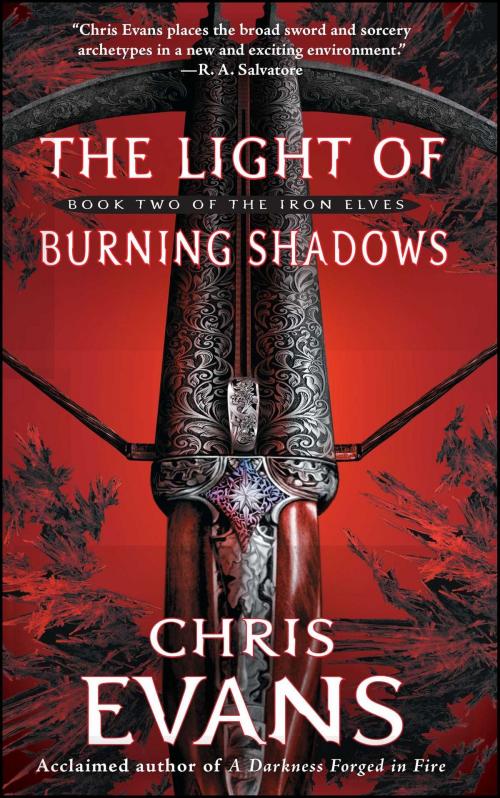 Cover of the book The Light of Burning Shadows by Chris Evans, Pocket Books