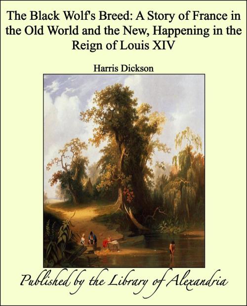 Cover of the book The Black Wolf's Breed: A Story of France in the Old World and the New, Happening in the Reign of Louis XIV by Harris Dickson, Library of Alexandria
