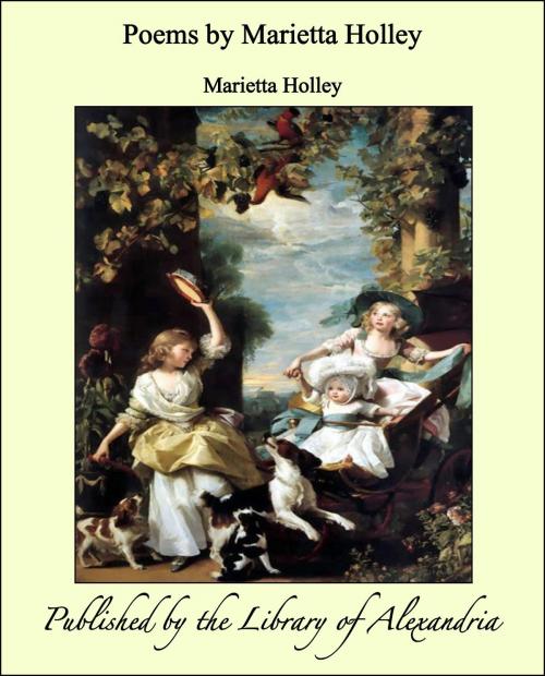 Cover of the book Poems by Marietta Holley by Marietta Holley, Library of Alexandria
