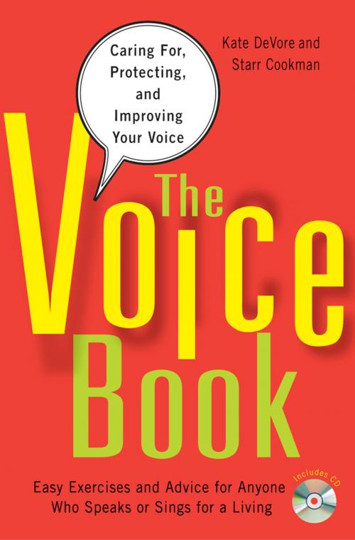 Cover of the book The Voice Book by Kate DeVore, Starr Cookman, Chicago Review Press