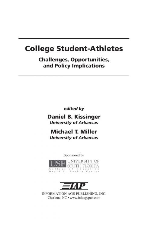 Cover of the book College StudentAthletes by , Information Age Publishing