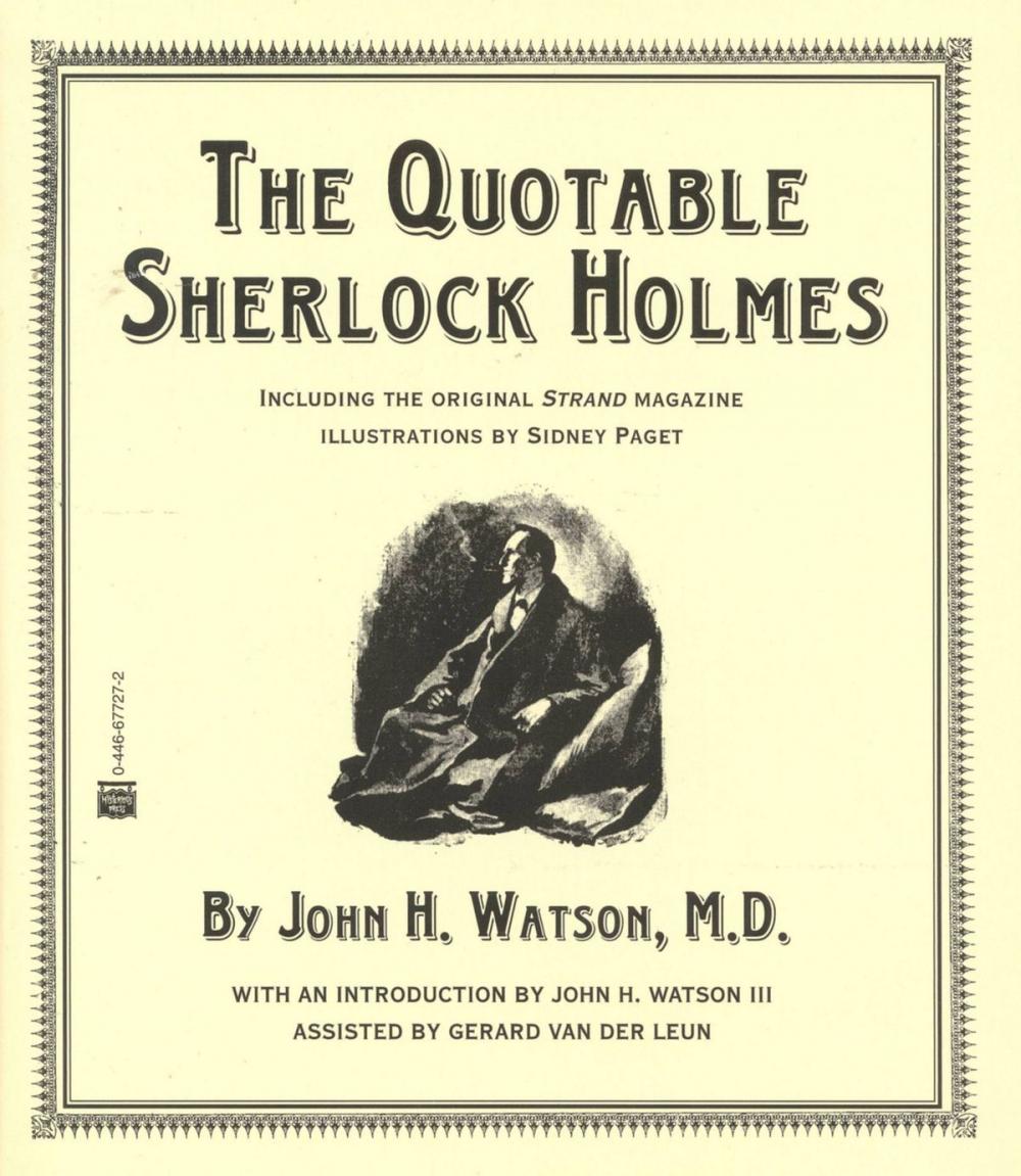 Big bigCover of The Quotable Sherlock Holmes