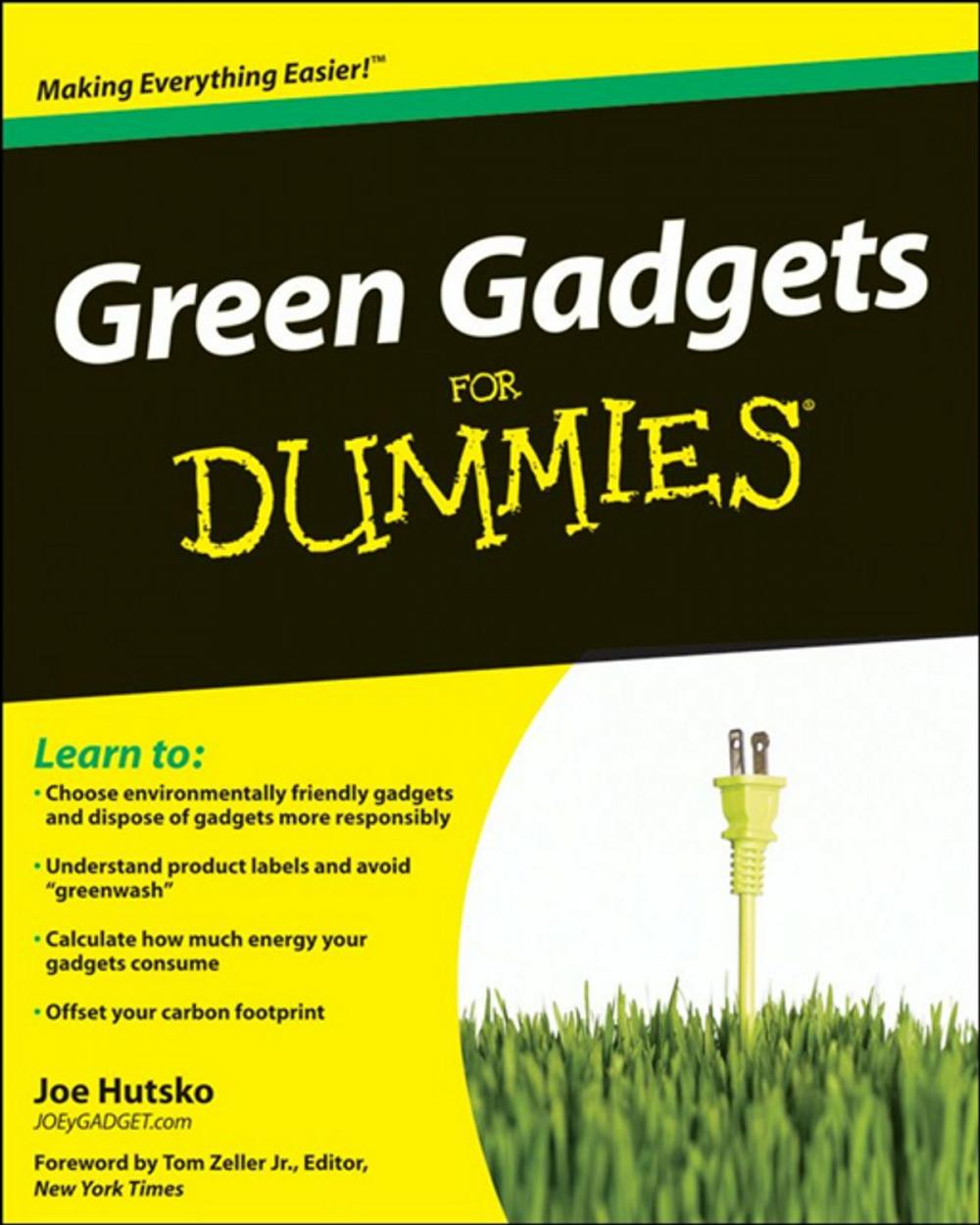 Big bigCover of Green Gadgets For Dummies