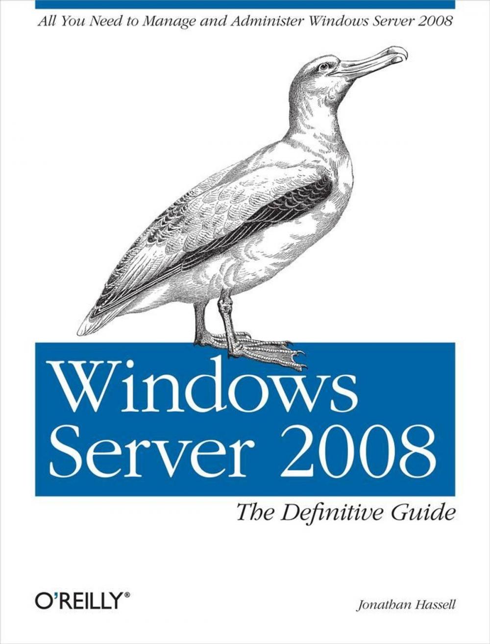 Big bigCover of Windows Server 2008: The Definitive Guide