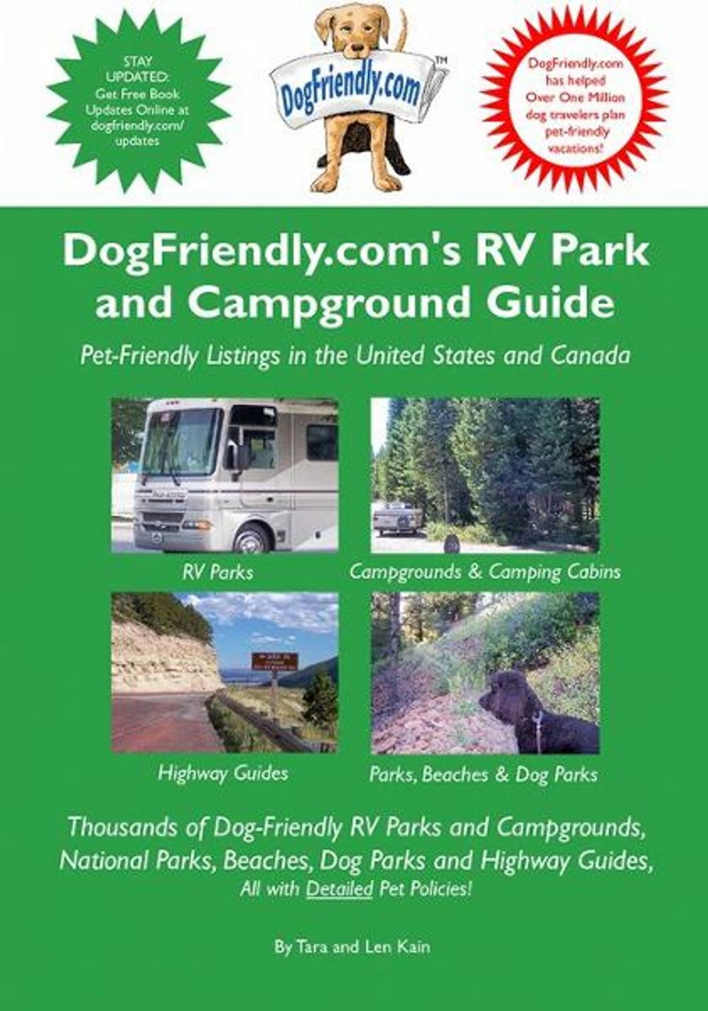 Big bigCover of DogFriendly.com's Campground and Park Guide