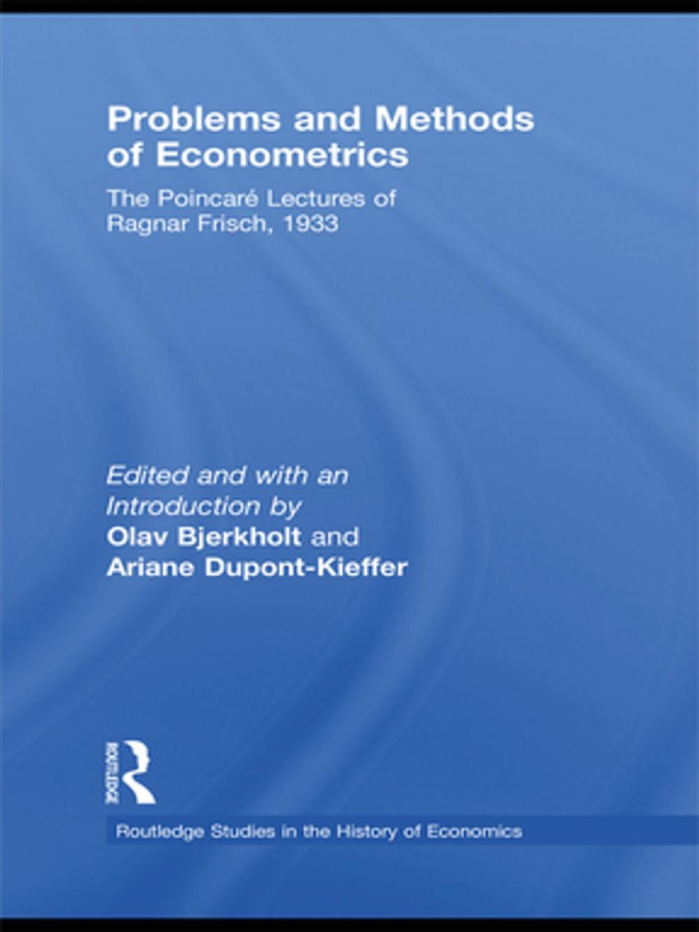 Big bigCover of Problems and Methods of Econometrics