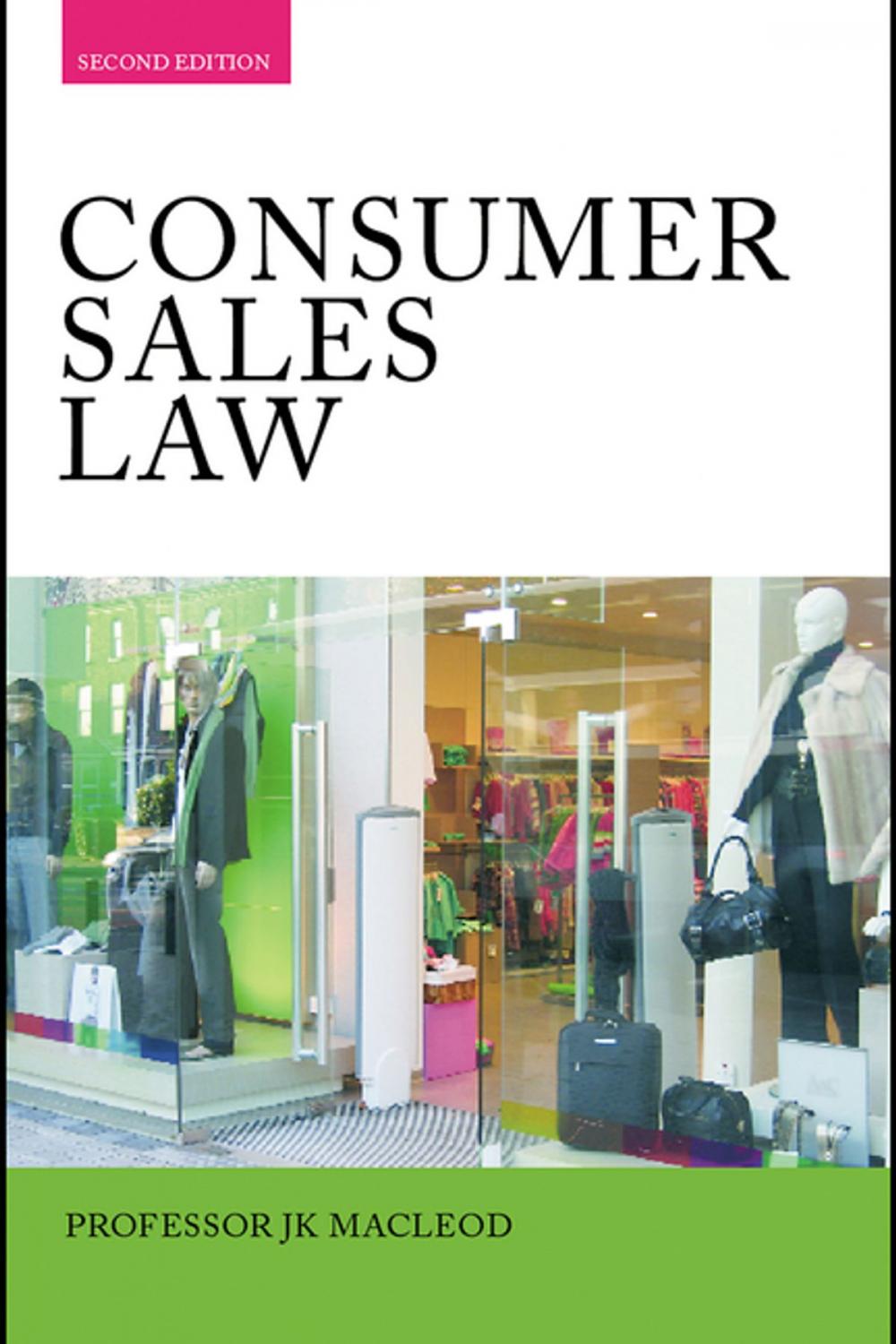 Big bigCover of Consumer Sales Law