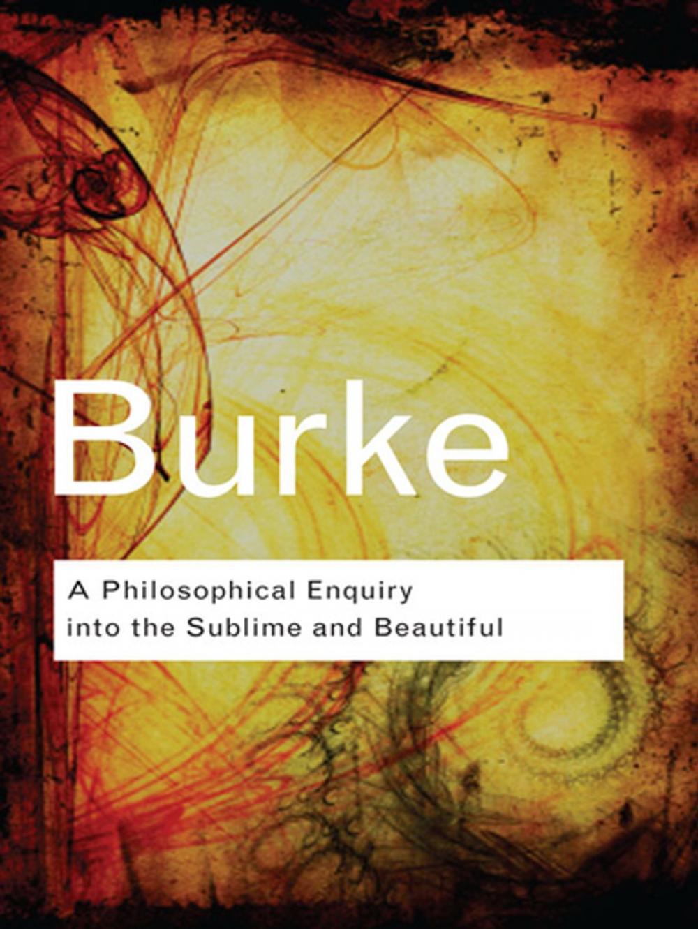 Big bigCover of A Philosophical Enquiry Into the Sublime and Beautiful