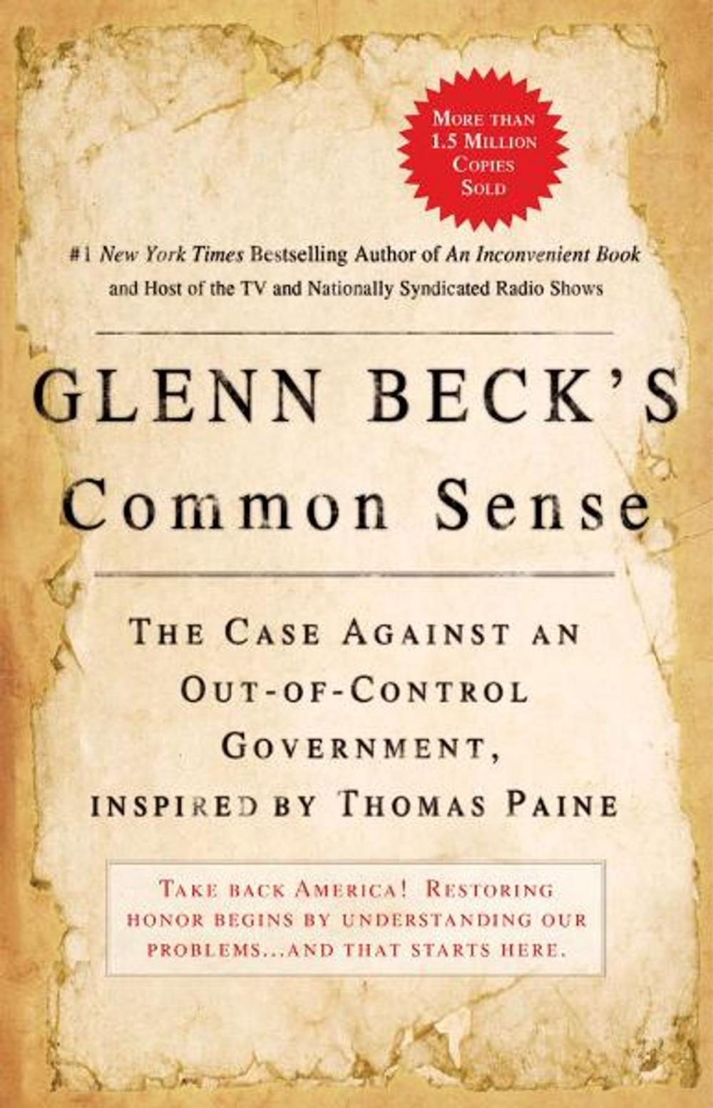 Big bigCover of Glenn Beck's Common Sense
