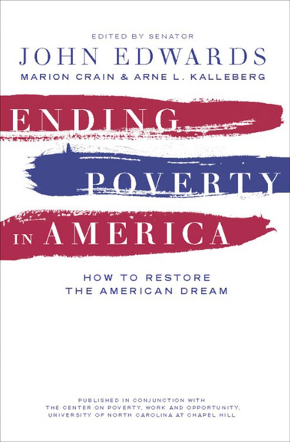 Big bigCover of Ending Poverty in America