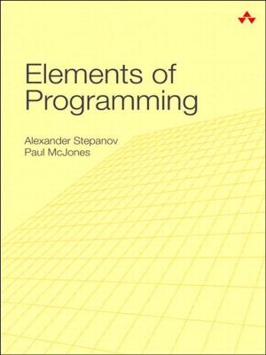 Book cover of Elements of Programming