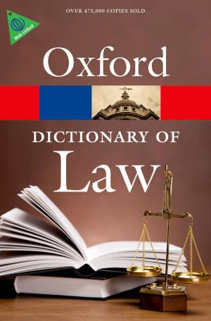 bigCover of the book A Dictionary of Law by 