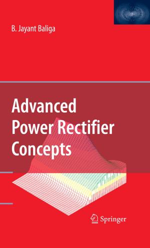 Cover of the book Advanced Power Rectifier Concepts by T. Agami Reddy