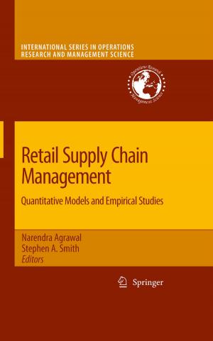 Cover of the book Retail Supply Chain Management by B. A. Rolls, Ann Walker