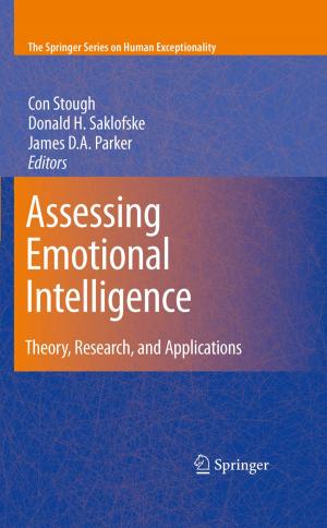 Cover of the book Assessing Emotional Intelligence by Fiore Tartaglia