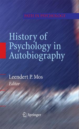Cover of the book History of Psychology in Autobiography by Gianfranco Capra
