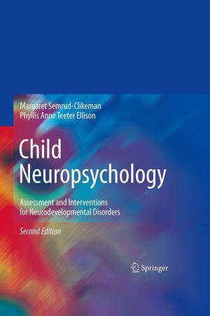 Book cover of Child Neuropsychology