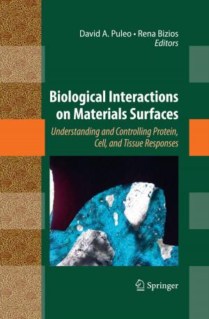 Cover of the book Biological Interactions on Materials Surfaces by Wendi Goldsmith, Donald Gray, John McCullah