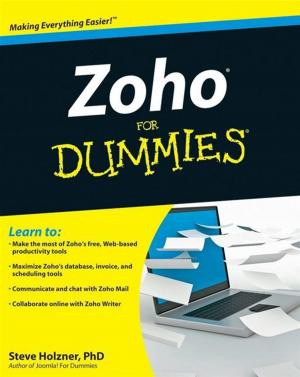 Cover of the book Zoho For Dummies by Carla C. Kirkland, Chan Cleveland