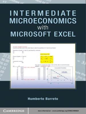 Cover of the book Intermediate Microeconomics with Microsoft Excel by Gareth D. Myles