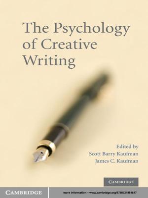 Cover of the book The Psychology of Creative Writing by Jonathan I. Lunine