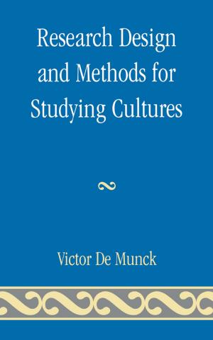 Cover of the book Research Design and Methods for Studying Cultures by Harry F. Wolcott, University of Oregon; (d. 2012)