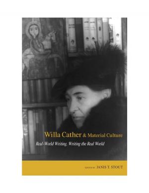 Book cover of Willa Cather and Material Culture