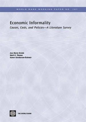 Cover of the book Economic Informality: Causes, Costs, And Policies - A Literature Survey by Chatain, Pierre-Laurent; Zerzan, Andrew; Noor, Wameek; Dannaoui, Najah; de Koker, Louis