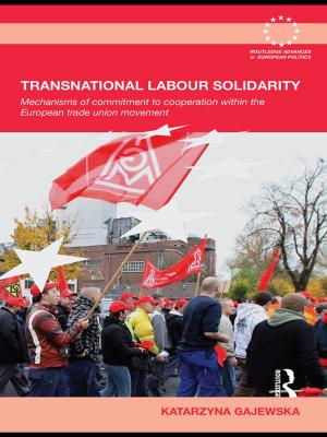Cover of the book Transnational Labour Solidarity by Ian Parker