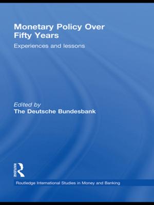 Cover of the book Monetary Policy Over Fifty Years by Sara Delamont