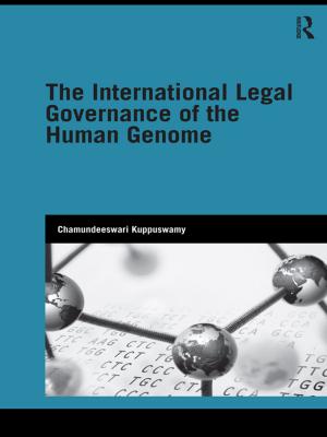 Cover of the book The International Legal Governance of the Human Genome by Jackie Leach Scully
