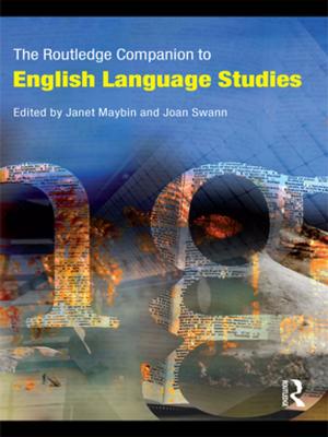 Cover of the book The Routledge Companion to English Language Studies by Maggie B. Gale