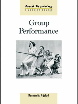 Cover of the book Group Performance by Ruth Middleman, Gale Goldberg Wood