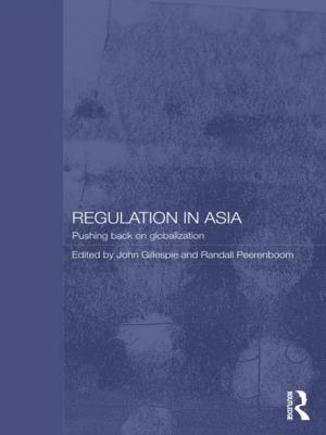 Cover of the book Regulation in Asia by Robert Edmond Jones