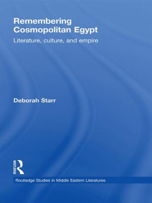 Cover of the book Remembering Cosmopolitan Egypt by David Ohana