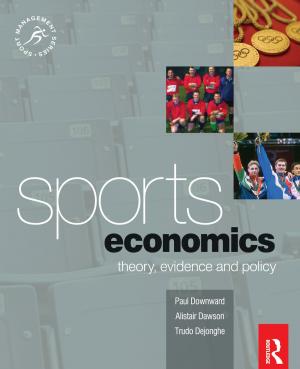 Cover of the book Sports Economics by Richard Jochelson, James Gacek, Lauren Menzie, Kirsten Kramar, Mark Doerksen