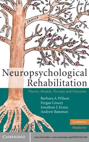 Cover of the book Neuropsychological Rehabilitation by Etienne Wenger