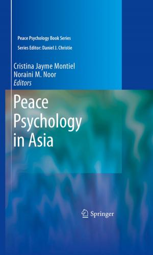 Cover of the book Peace Psychology in Asia by J. Sebag, C.L. Schepens