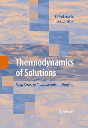 Book cover of Thermodynamics of Solutions