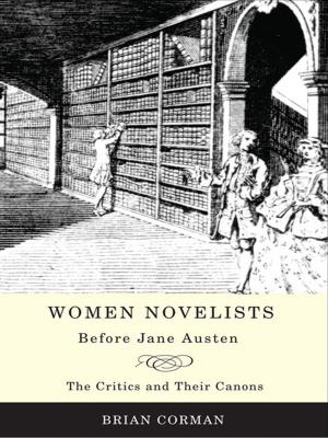 Book cover of Women Novelists Before Jane Austen