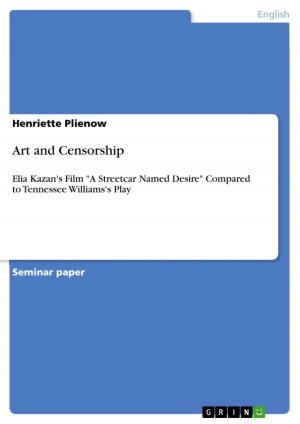 Cover of the book Art and Censorship by Julia Gally