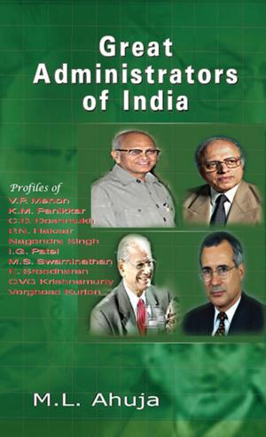 Cover of the book Great Administrators of India by Rajeevan R