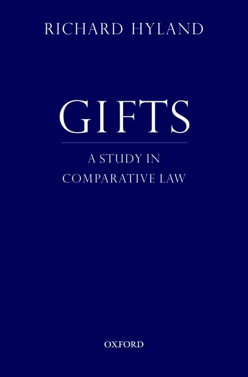Cover of the book Gifts by Richard Hyland, Oxford University Press